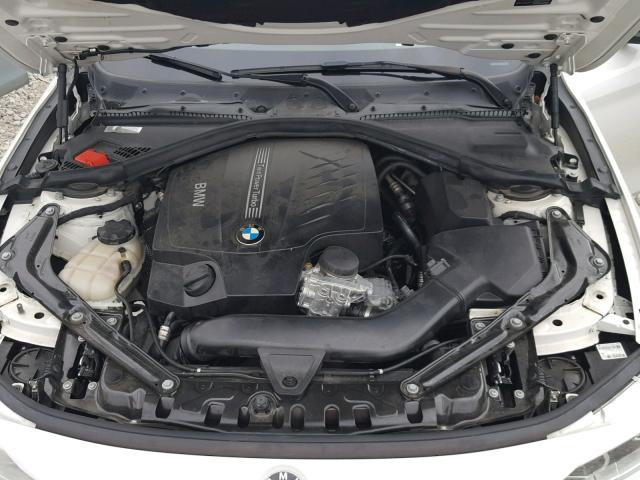 WBA3T3C51EJ876538 - 2014 BMW 435 I WHITE photo 7