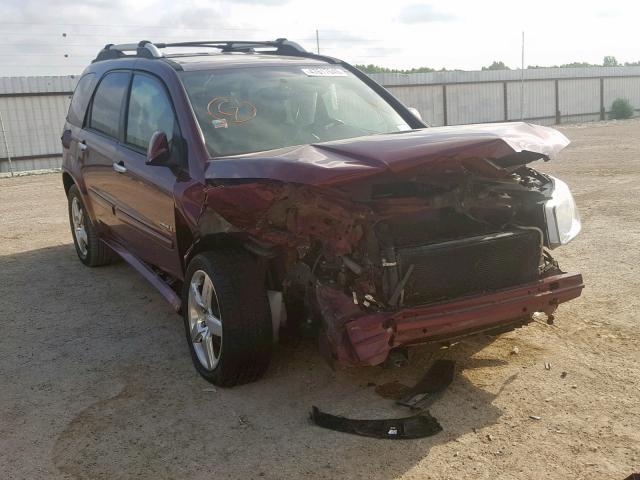 2CKDL637396239611 - 2009 PONTIAC TORRENT GX RED photo 1