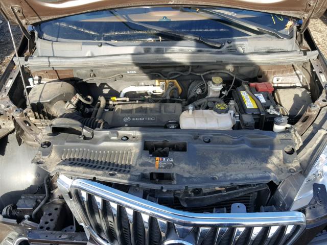 KL4CJCSB5FB035439 - 2015 BUICK ENCORE BROWN photo 7