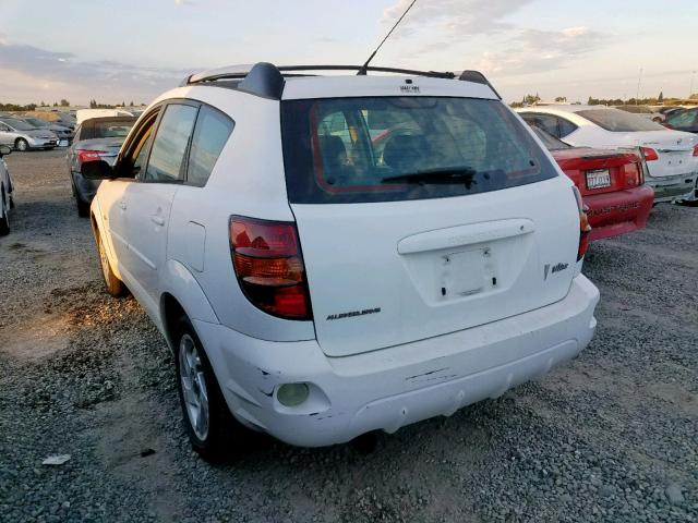 5Y2SM628X3Z431657 - 2003 PONTIAC VIBE WHITE photo 3