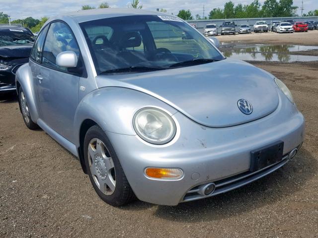 3VWCA21C8YM430928 - 2000 VOLKSWAGEN NEW BEETLE ვერცხლისფერი ფოტო 1