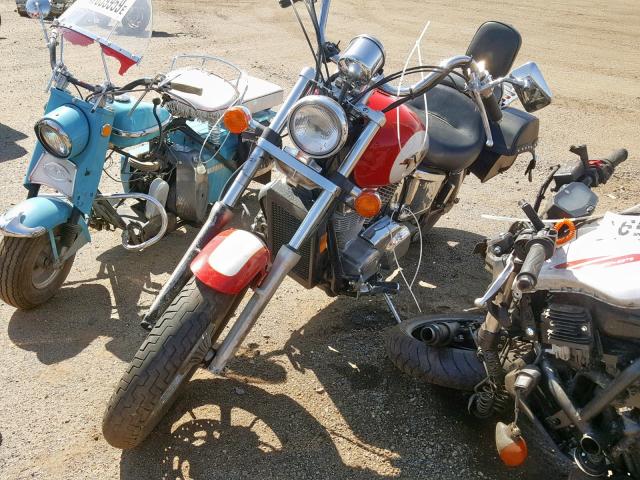 1HFSC1809VA100633 - 1997 HONDA VT1100 C1A RED photo 2