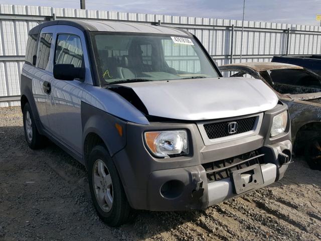 5J6YH18564L015389 - 2004 HONDA ELEMENT EX SILVER photo 1