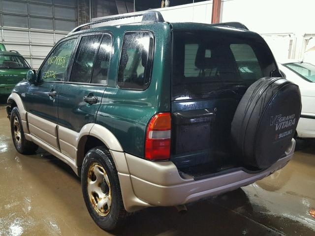 JS3TD62V224158186 - 2002 SUZUKI GRAND VITA GREEN photo 3