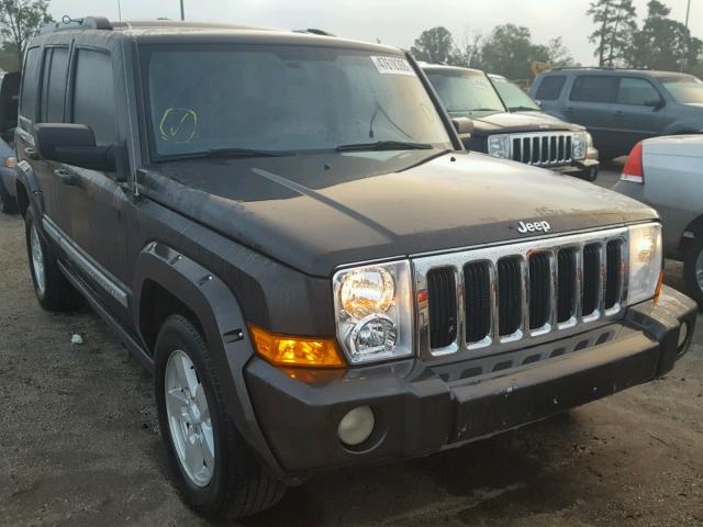 1J8HG58N76C175325 - 2006 JEEP COMMANDER GRAY photo 1