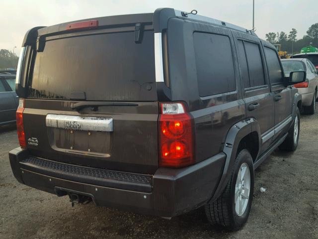 1J8HG58N76C175325 - 2006 JEEP COMMANDER GRAY photo 4