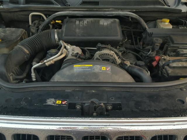 1J8HG58N76C175325 - 2006 JEEP COMMANDER GRAY photo 7