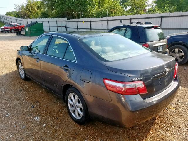 4T4BE46KX7R001056 - 2007 TOYOTA CAMRY NEW GRAY photo 3