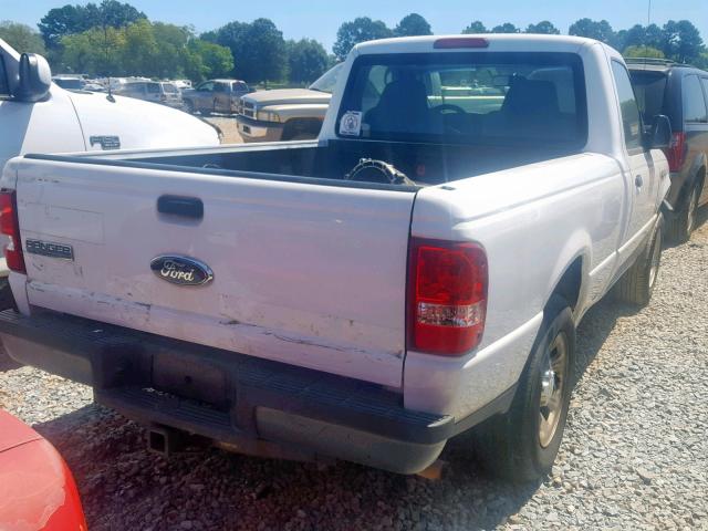 1FTYR10D09PA51455 - 2009 FORD RANGER WHITE photo 4