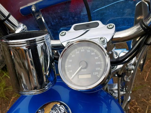 1HD4CJM132K161420 - 2002 HARLEY-DAVIDSON XL883 C BLUE photo 8