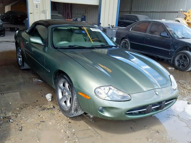 SAJJA42C3YNA04529 - 2000 JAGUAR XK8 GREEN photo 1