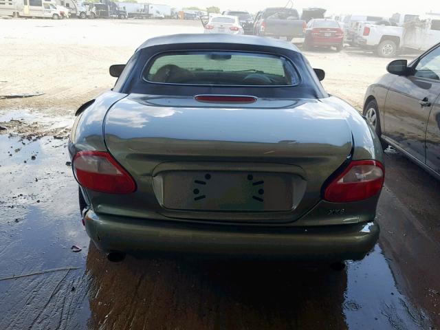 SAJJA42C3YNA04529 - 2000 JAGUAR XK8 GREEN photo 9