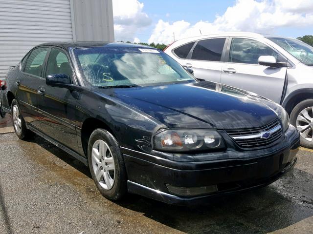 2G1WP551149249514 - 2004 CHEVROLET IMPALA SS BLACK photo 1