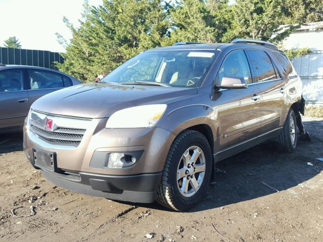 5GZEV23708J156264 - 2008 SATURN OUTLOOK XR BROWN photo 2