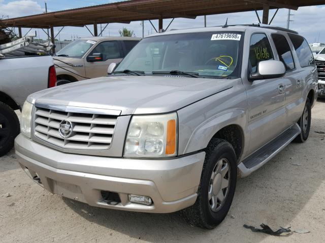 3GYFK66N84G286654 - 2004 CADILLAC ESCALADE E TAN photo 2