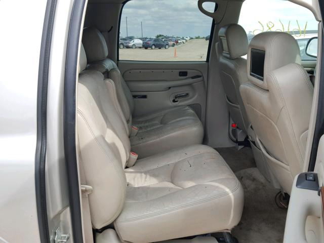 3GYFK66N84G286654 - 2004 CADILLAC ESCALADE E TAN photo 6