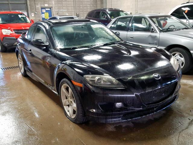 JM1FE17N740136912 - 2004 MAZDA RX8 BLACK photo 1