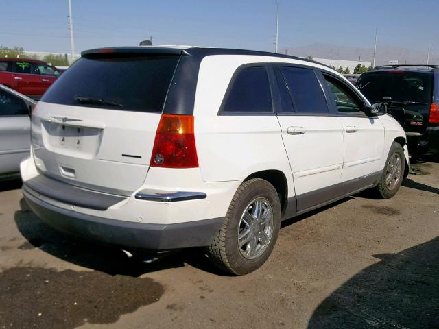 2C8GF68485R265199 - 2005 CHRYSLER PACIFICA T WHITE photo 4