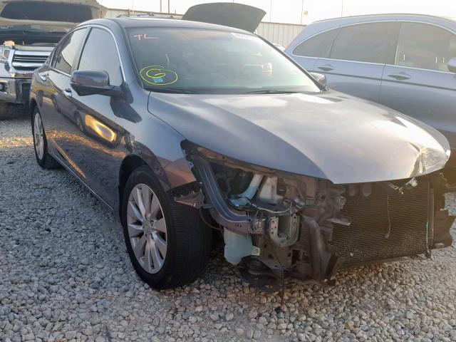 1HGCR2F72EA087812 - 2014 HONDA ACCORD EX GRAY photo 1