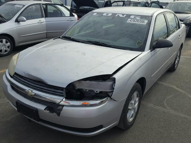 1G1ZT52895F312586 - 2005 CHEVROLET MALIBU LS ვერცხლისფერი ფოტო 2