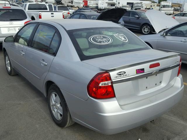 1G1ZT52895F312586 - 2005 CHEVROLET MALIBU LS ვერცხლისფერი ფოტო 3