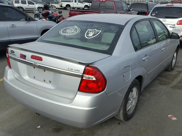1G1ZT52895F312586 - 2005 CHEVROLET MALIBU LS ვერცხლისფერი ფოტო 4