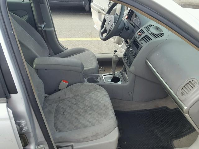 1G1ZT52895F312586 - 2005 CHEVROLET MALIBU LS ვერცხლისფერი ფოტო 5