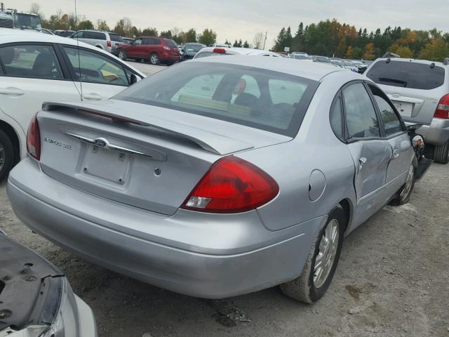 1FAHP56S33G151209 - 2003 FORD TAURUS SEL SILVER photo 4