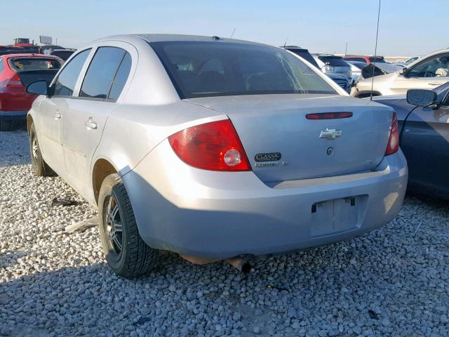 1G1AL58F687281024 - 2008 CHEVROLET COBALT LT SILVER photo 3