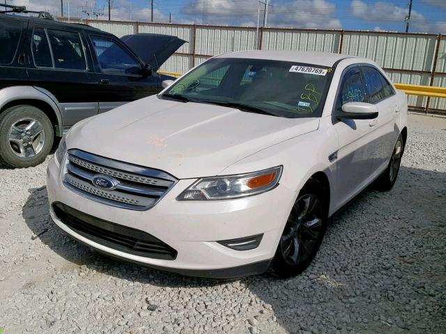 1FAHP2EW8CG134425 - 2012 FORD TAURUS SEL WHITE photo 2