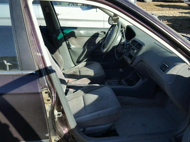 2HGEJ6616YH930712 - 2000 HONDA CIVIC BASE Bənövşəyi foto 5
