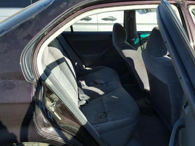 2HGEJ6616YH930712 - 2000 HONDA CIVIC BASE Bənövşəyi foto 6