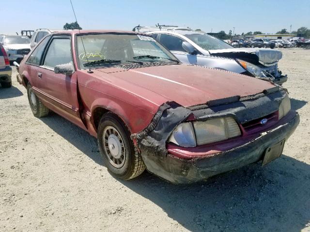 1FACP41M7PF199059 - 1993 FORD MUSTANG LX RED photo 1