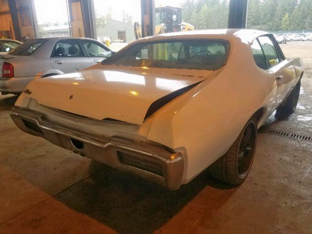 242378G110388 - 1968 PONTIAC GTO WHITE photo 4