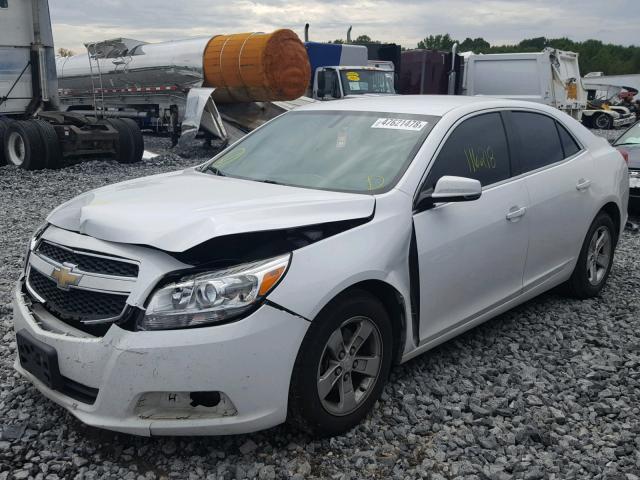 1G11C5SA4DF197717 - 2013 CHEVROLET MALIBU 1LT WHITE photo 2