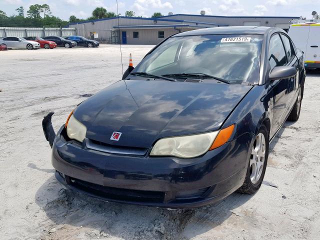 1G8AM12FX4Z173178 - 2004 SATURN ION LEVEL BLACK photo 2