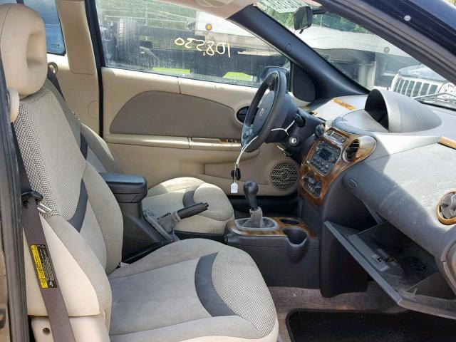 1G8AM12FX4Z173178 - 2004 SATURN ION LEVEL BLACK photo 5