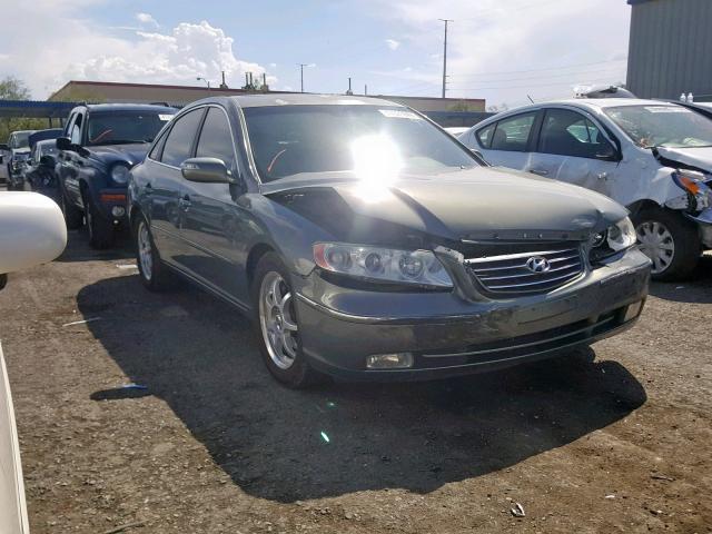 KMHFC46F77A240263 - 2007 HYUNDAI AZERA SE GRAY photo 1