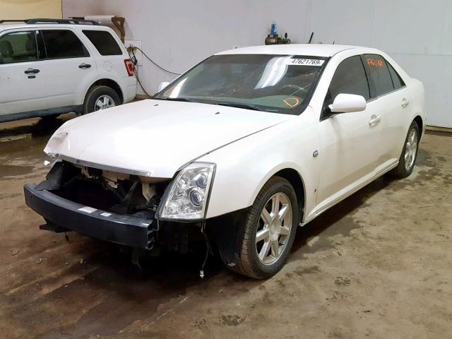 1G6DC67A060205212 - 2006 CADILLAC STS WHITE photo 2
