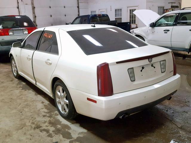 1G6DC67A060205212 - 2006 CADILLAC STS WHITE photo 3