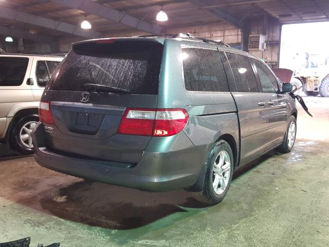 5FNRL38837B054141 - 2007 HONDA ODYSSEY TO GRAY photo 4