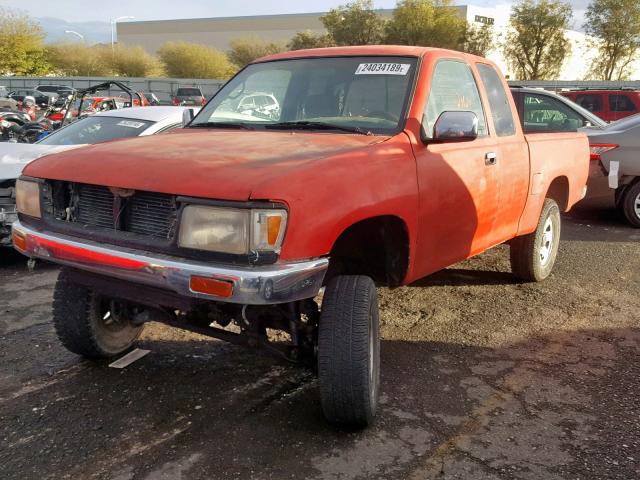 JT4VD22FXS0006530 - 1995 TOYOTA T100 XTRAC RED photo 2