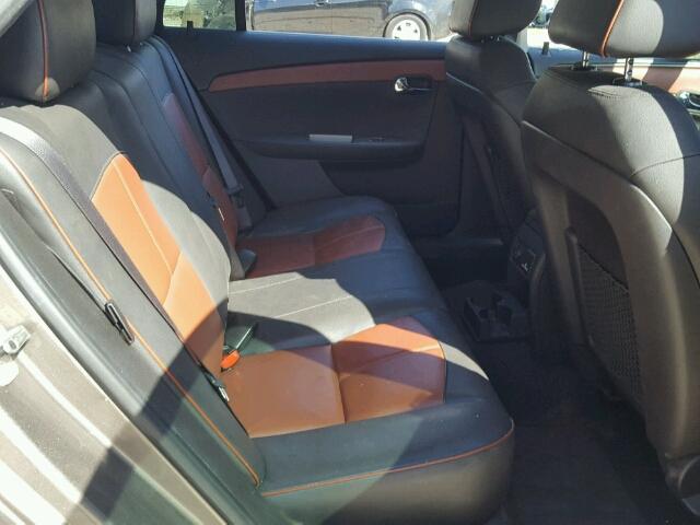 1G1ZE5E73BF107127 - 2011 CHEVROLET MALIBU LTZ ნაცრისფერი ფოტო 6