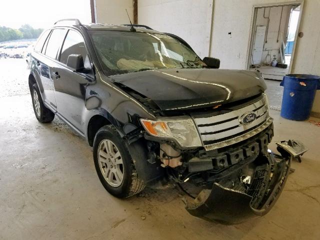 2FMDK36C67BB12532 - 2007 FORD EDGE SE BLACK photo 1