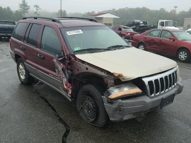 1J4GW48S13C542179 - 2003 JEEP GRAND CHER MAROON photo 1