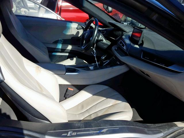 WBY2Z2C50FV391596 - 2015 BMW I8 WHITE photo 5