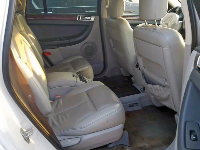 2A8GF68XX7R214729 - 2007 CHRYSLER PACIFICA T WHITE photo 6