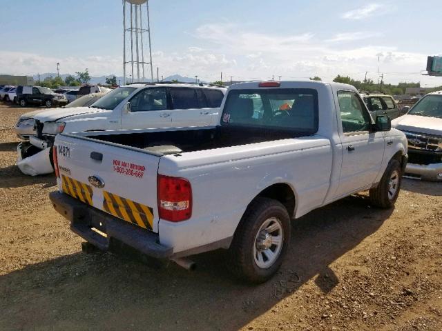 1FTKR1AD9BPA51951 - 2011 FORD RANGER WHITE photo 4