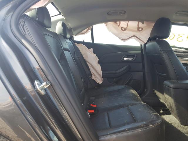 1G11H5SL0EF143089 - 2014 CHEVROLET MALIBU LTZ 灰色 照片 6
