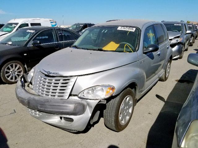 3C4FY48B22T385406 - 2002 CHRYSLER PT CRUISER SILVER photo 2